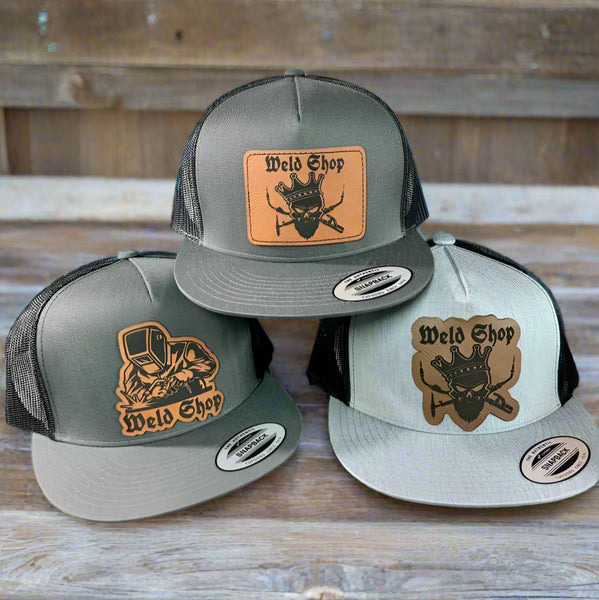 Custom Patch Hat | Logo Branded Adjustable Men's Fashion Cap - The Stenciled Barn