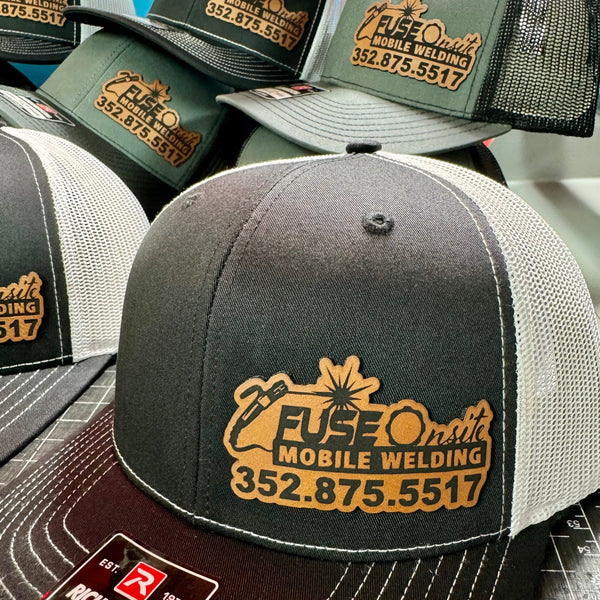 Custom Patch Hat | Logo Branded Adjustable Men's Fashion Cap - The Stenciled Barn