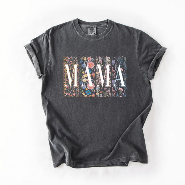 Western Mama Graphic Tee | Comfort Colors Unisex Fit | 100% Ringspun Cotton - The Stenciled Barn