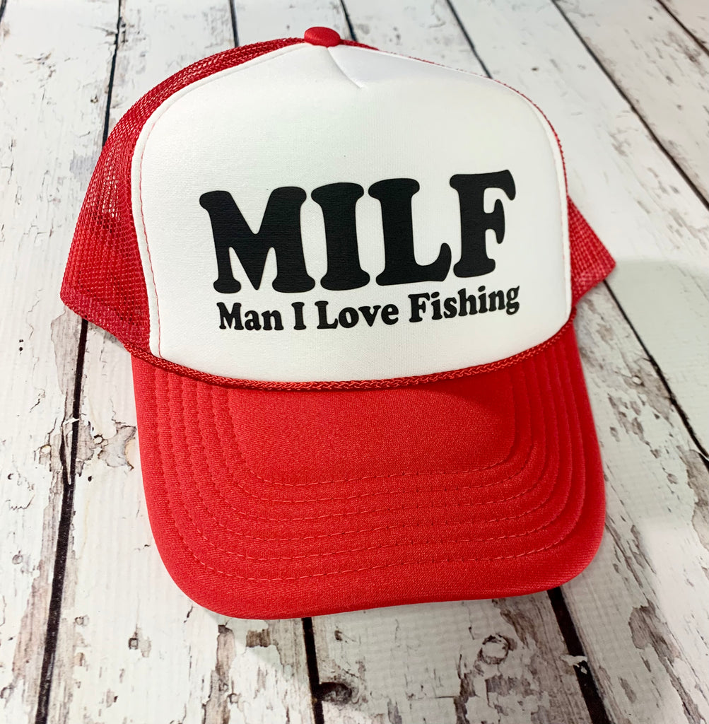 Man I Love Fishing Hat