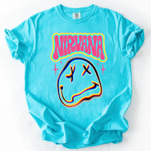 Rock Band Graphic Tee | 80's/90's Gen X Fashion |Comfort Colors Shirt - The Stenciled Barn