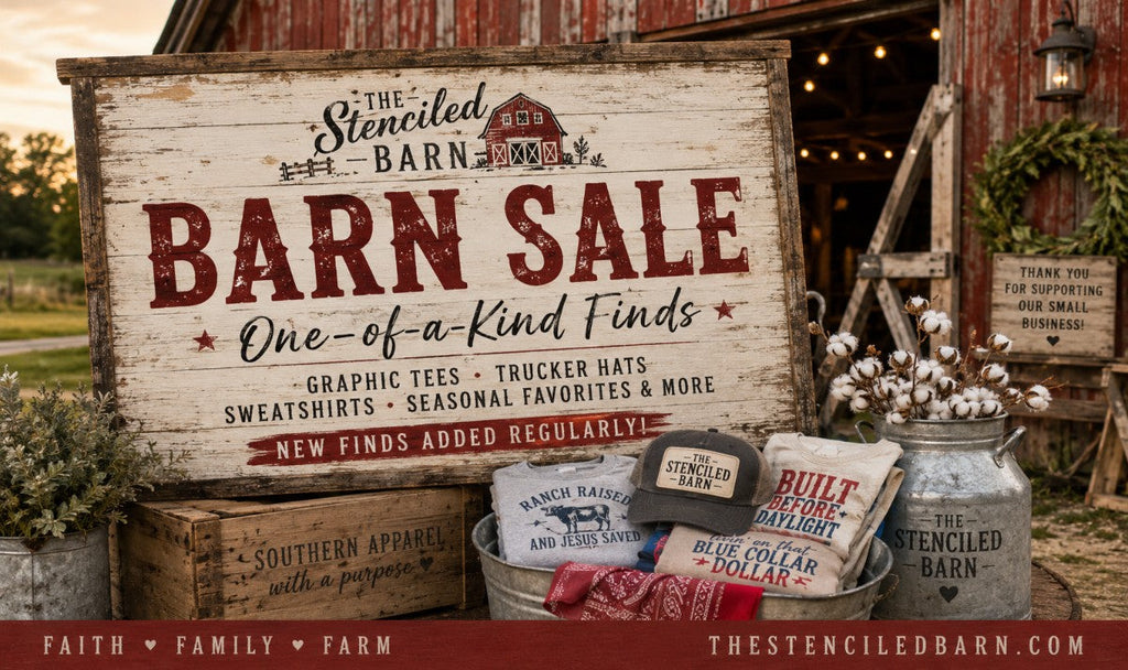 Welcome to the Barn Sale
