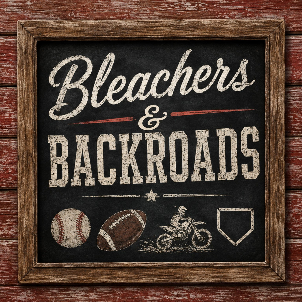 Bleachers &amp; Backroads | Sports Tees &amp; Hats