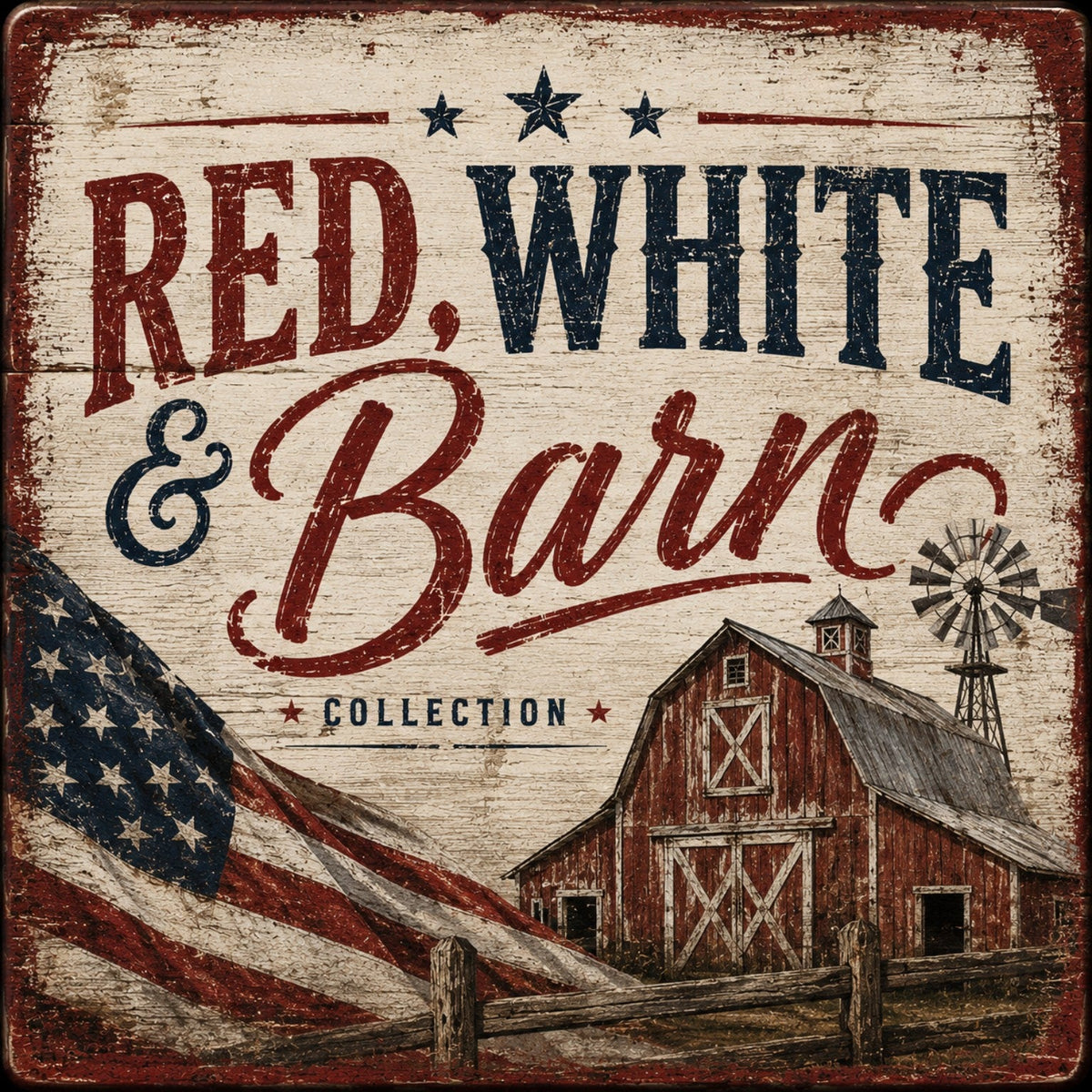 Red, White &amp; Barn | Patriotic Tees &amp; Hats