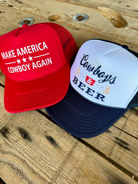 Cowboy Trucker Hats