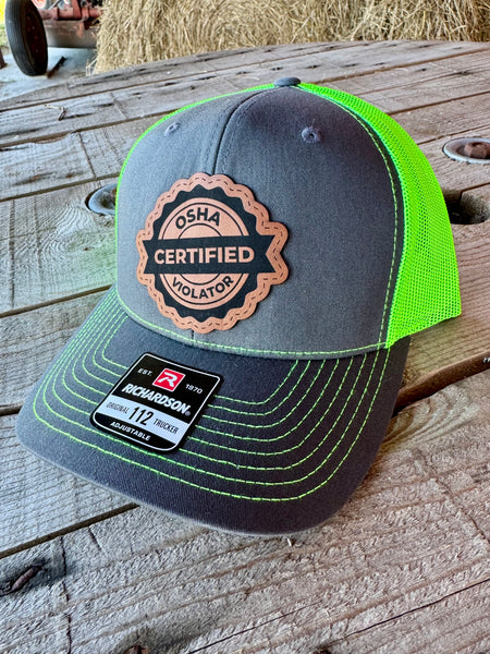 OSHA Violator Patch Hat