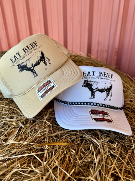 Eat Beef Trucker Hat