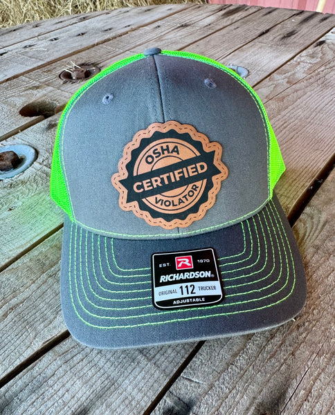 OSHA Violator Patch Hat