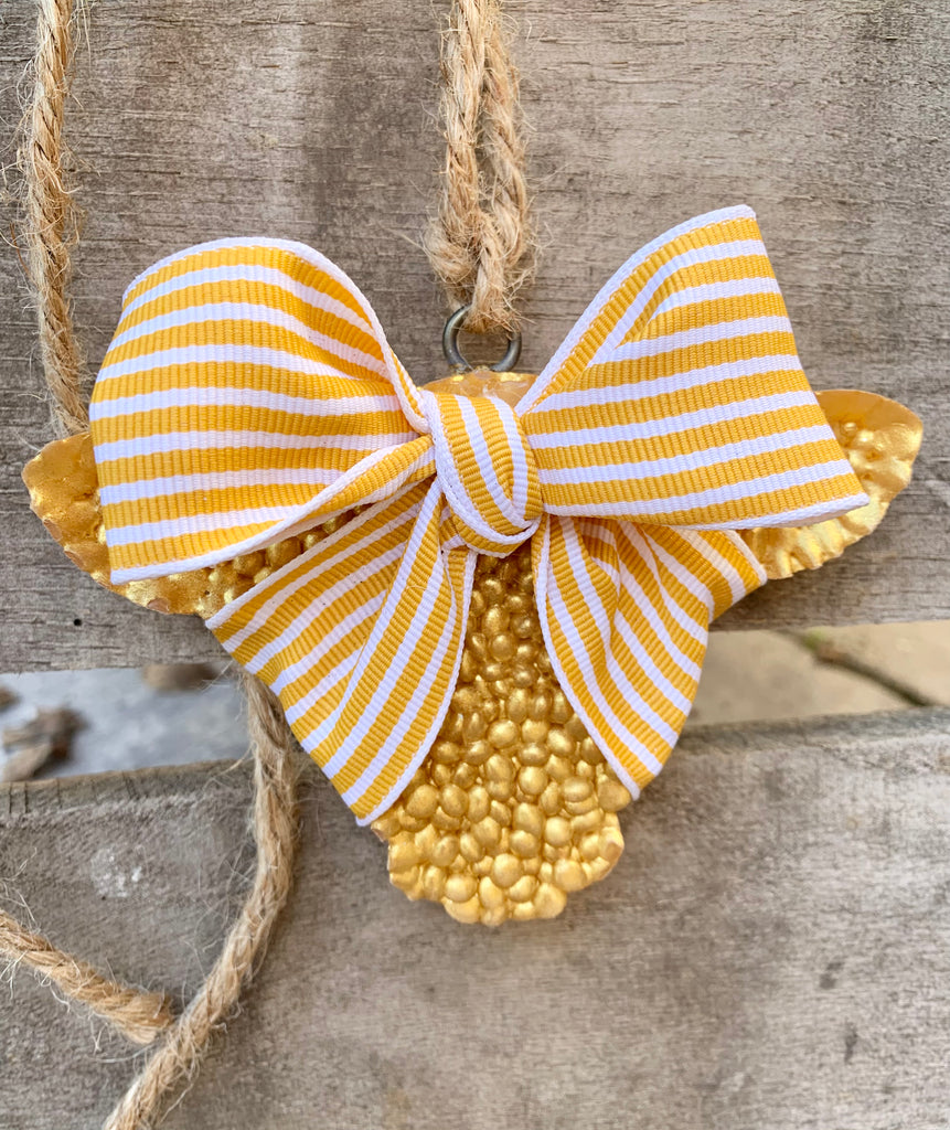 Boho Cow Car Scent | Punchy Western Hanging Vehicle Decor Aroma Beads