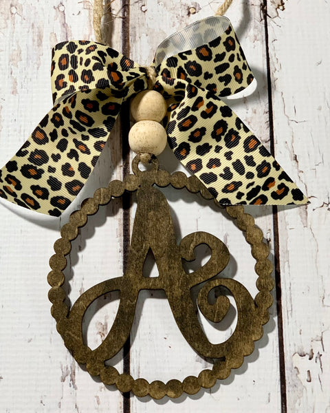 Car Charm Letter | Rear View Hanging Personalized Decor