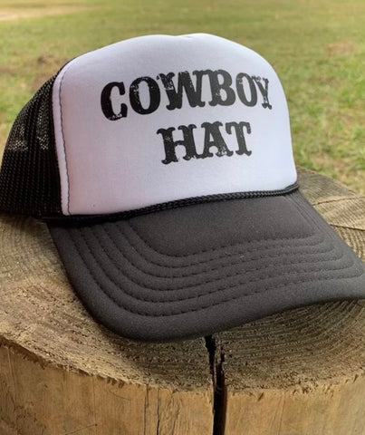Cowboy Trucker Hat | Retro Foam Front Otto Brand Western Inspired