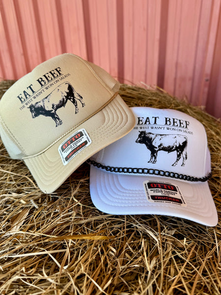 Eat Beef Trucker Hat