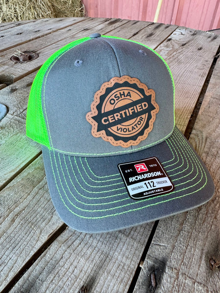 OSHA Violator Patch Hat