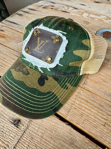 Designer Inspired Hat Recycled Material