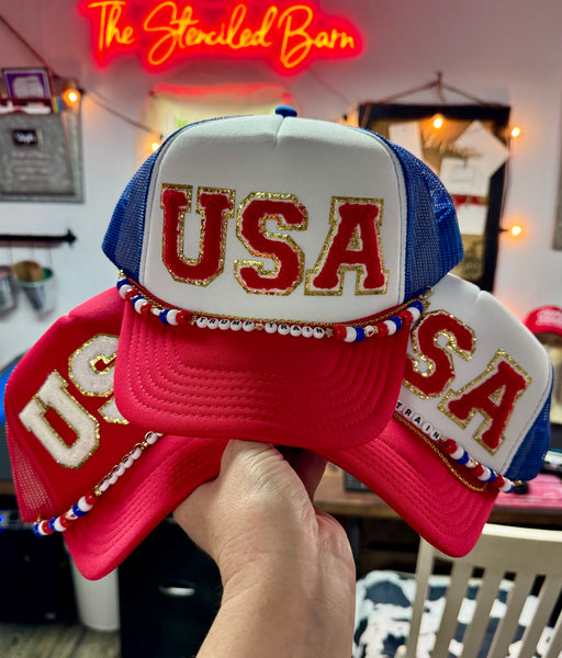 USA Trump Train Trucker Hat