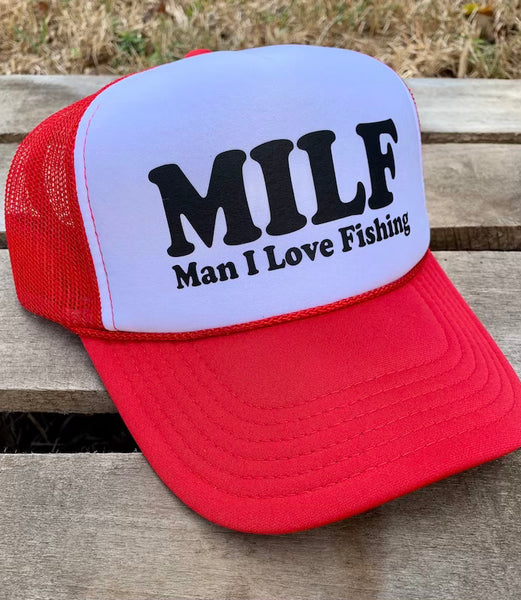 Man I Love Fishing Hat