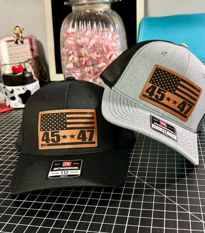 45/47 American Flag Youth Hat