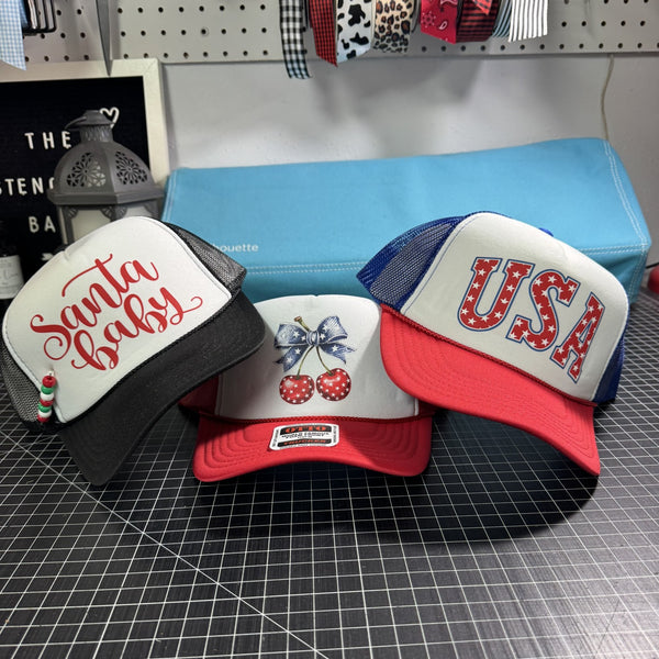 Barn Sale Holiday Hats | Ready to Ship Seasonal Trucker Hats