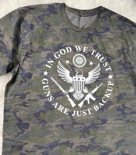 We The People USA Flag T-Shirt | Patriotic Graphic Tees | Camo Shirts for Men