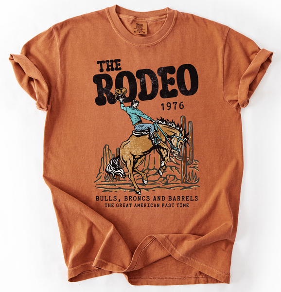Punchy Western Rodeo Graphic Tee | Comfort Colors Yam