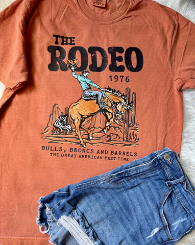 Punchy Western Rodeo Graphic Tee | Comfort Colors Yam