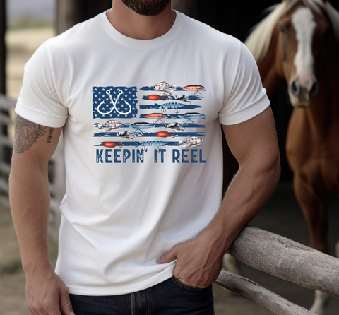 Keepin' It Reel Fishing T-shirt
