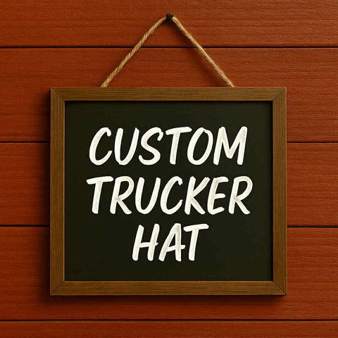 Custom Trucker Hat – Your Print, Your Style | Otto Foam Front - The Stenciled Barn