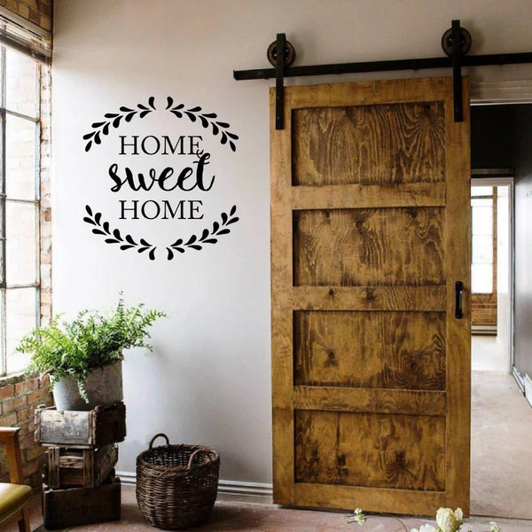 Home Sweet Home Wall Decal | Modern Farmhouse Wall Decor