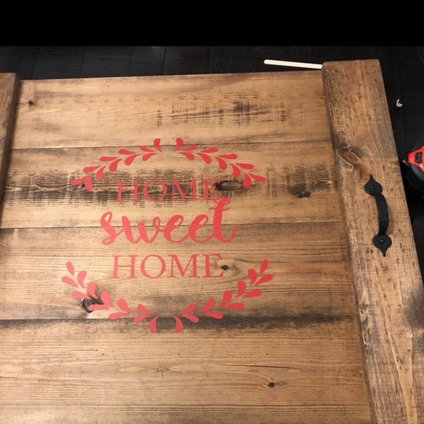 Home Sweet Home Wall Decal | Modern Farmhouse Wall Decor