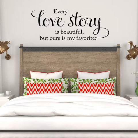 Love Story Wall Decal